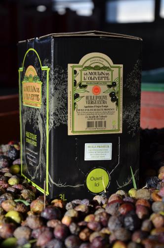Olive oil PDO (Protected Designation of Origin) haute Provence bag in box 3L