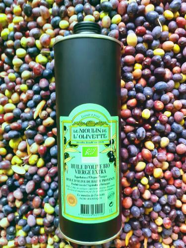Extra Virgin olive oil from Haute Provence AOP 1L (organic farming)